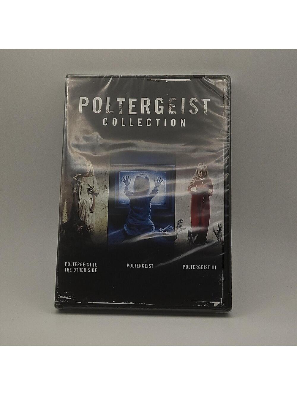 Sealed Poltergeist Collection DVD 3-Film Set w/ Subtitles English/French/Spanish